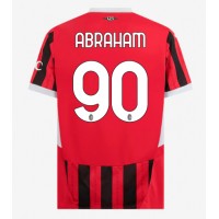 Fotbalové Dres AC Milan Tammy Abraham #90 Domácí 2024-25 Krátký Rukáv